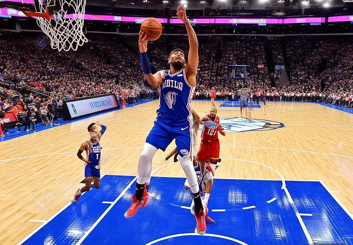 76人与爵士对决:恩比德与米切尔战术解析及未来展望